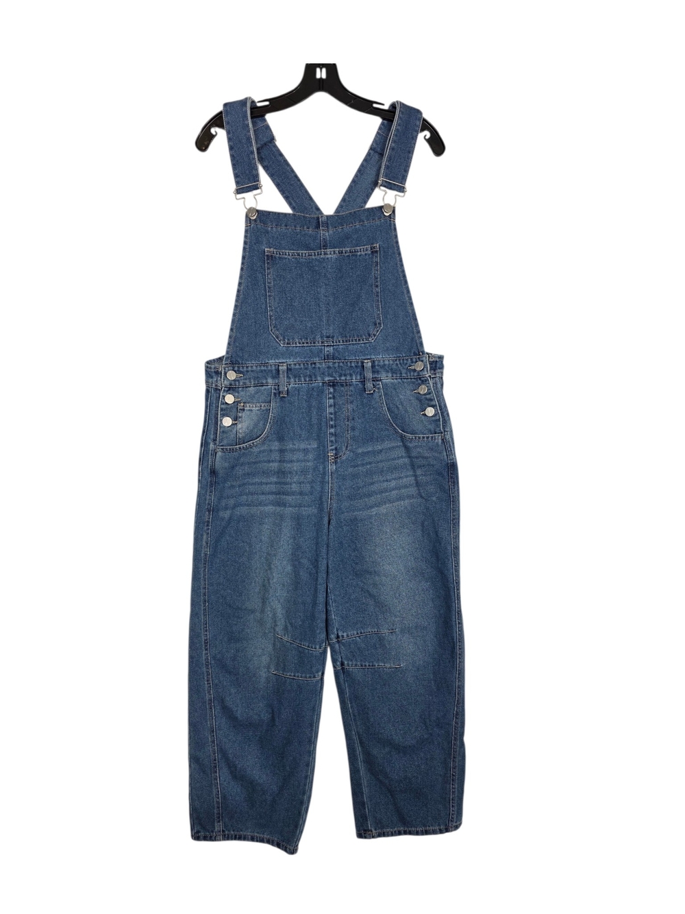 Banjara Barrel leg Classic Blue Denim Women's Overalls Jumpsuit